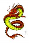 chinese dragon tattoo